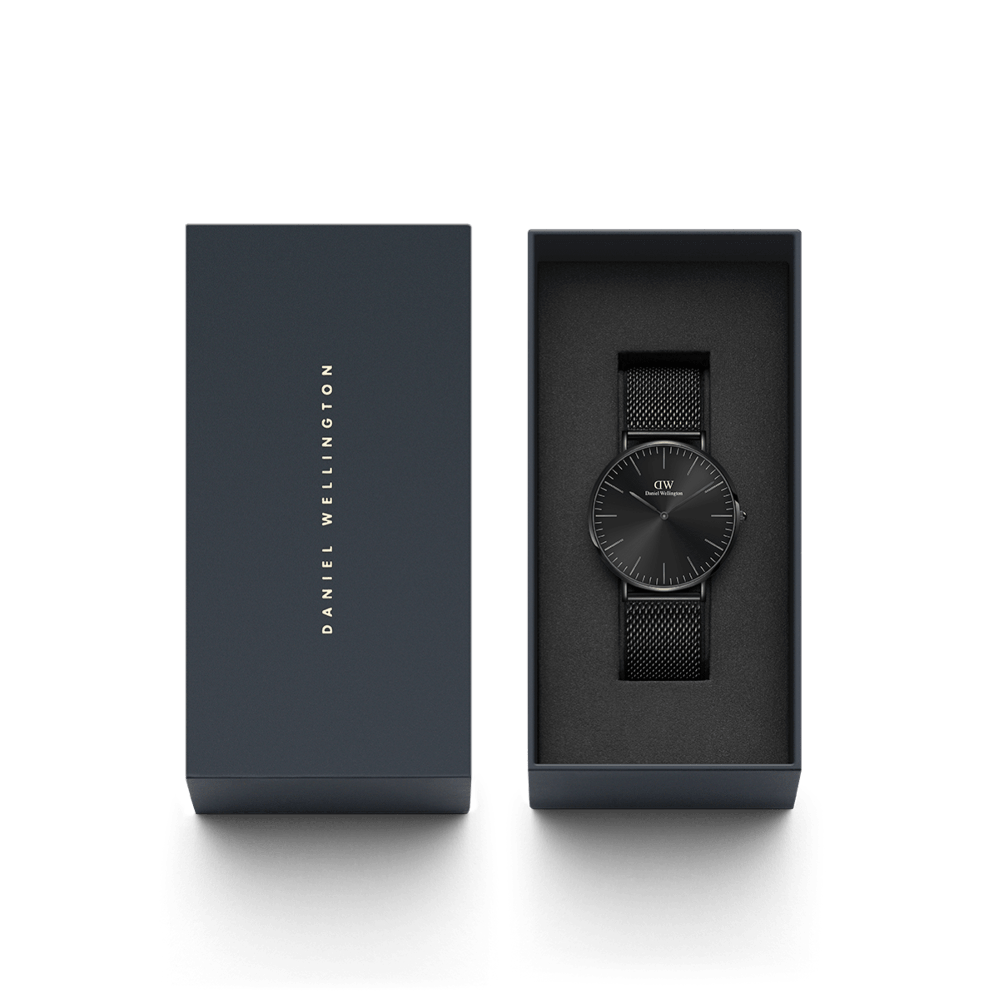 DW Classic Mesh Onyx Black Watch