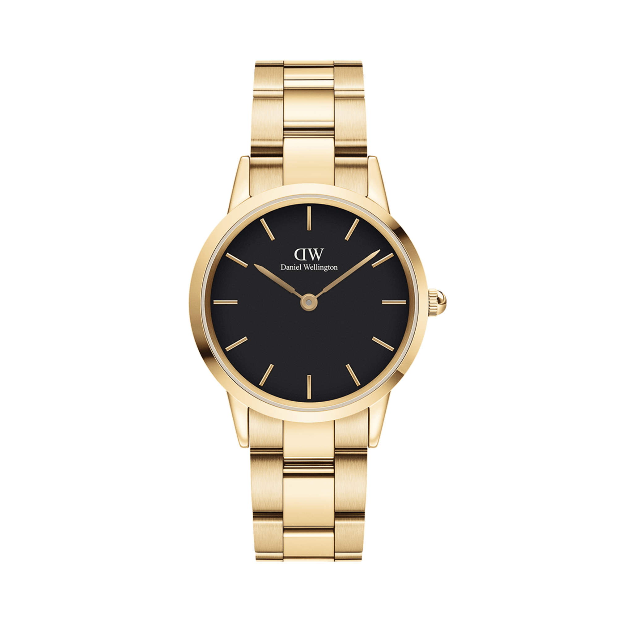 DW Iconic Link Black Gold Watch