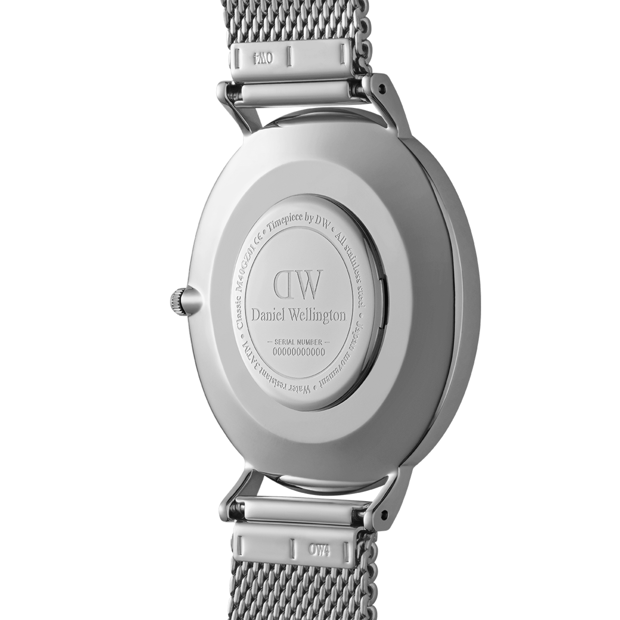 DW Classic Mesh Onyx Watch