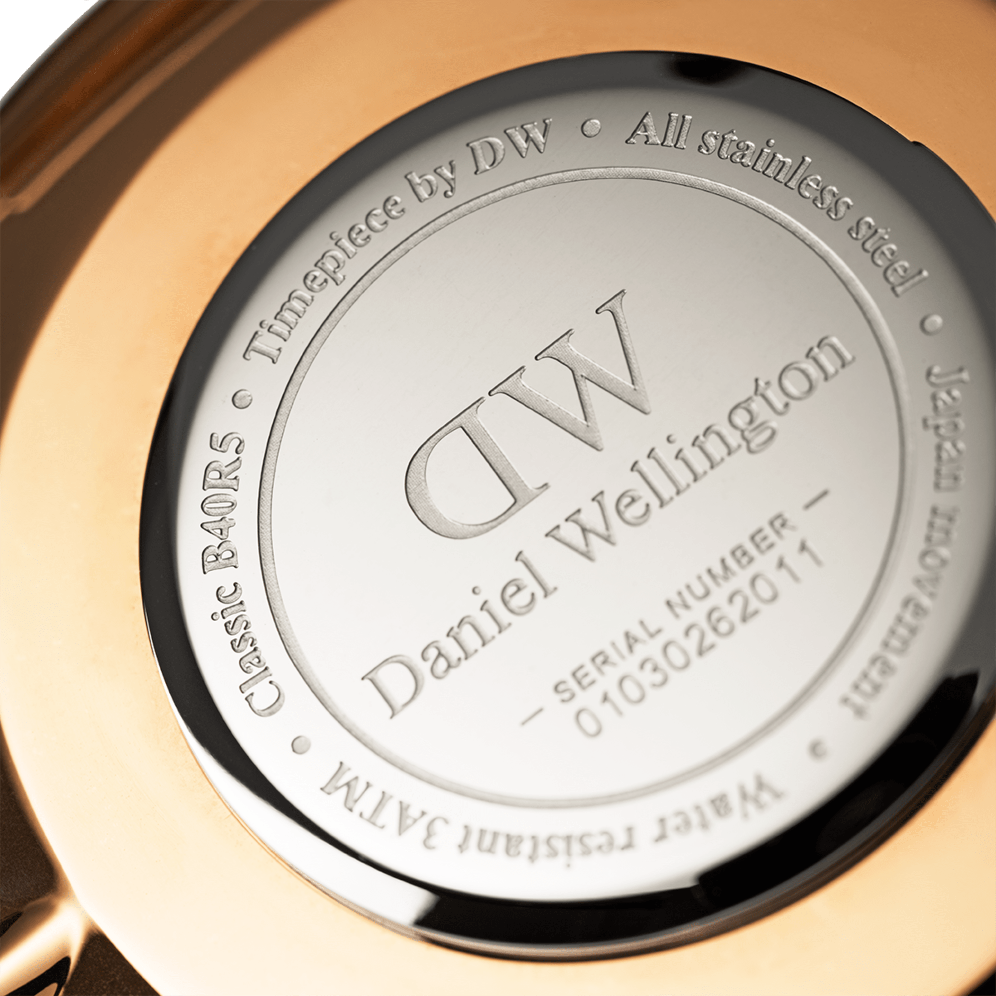 DW Classic Oxford Rose Gold Watch