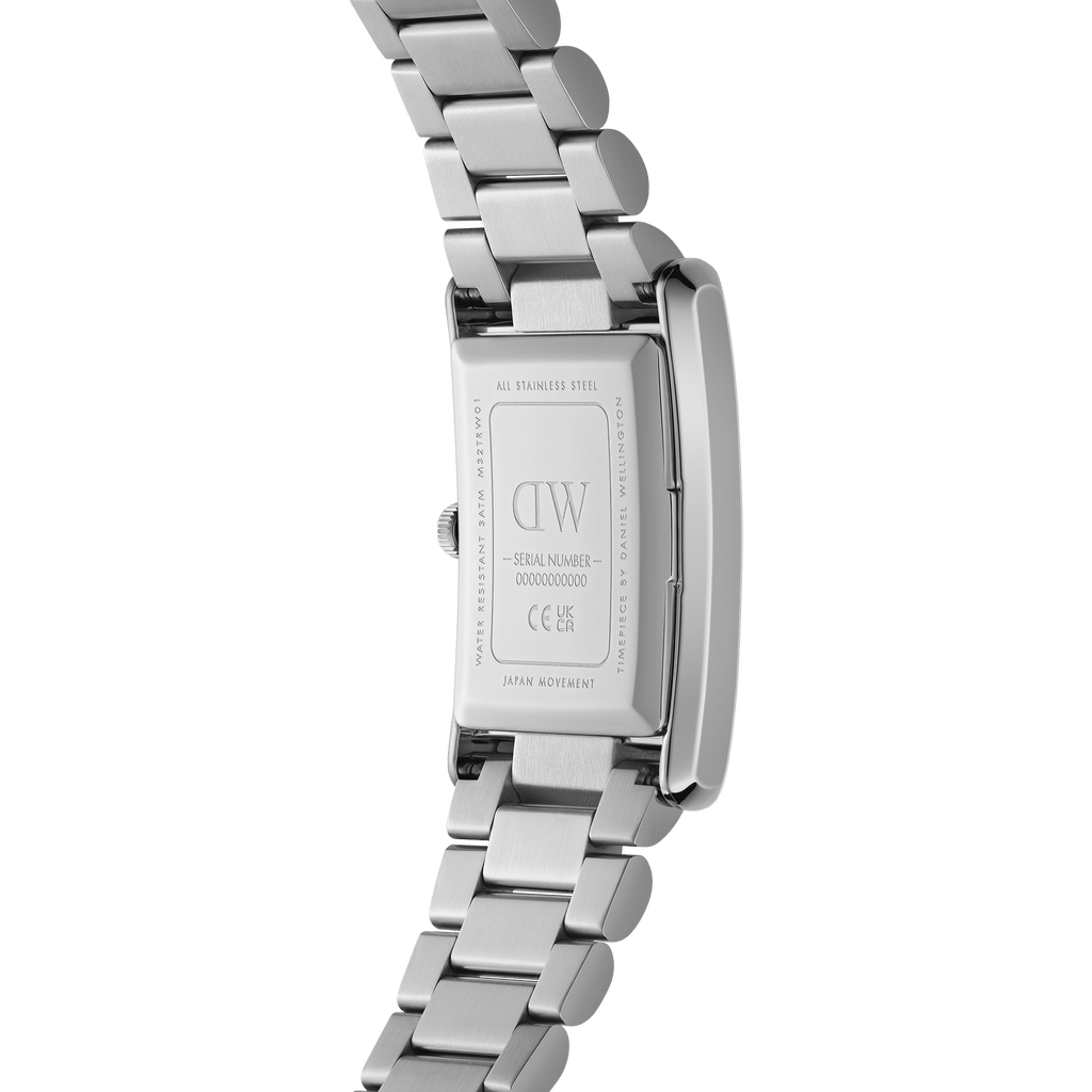 DW Bound 3-Link Silver Watch